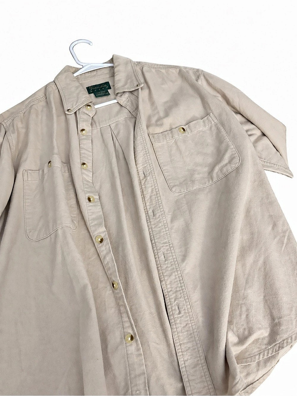 Scandia Woods Women's Cotton Utility Jacket in Beige